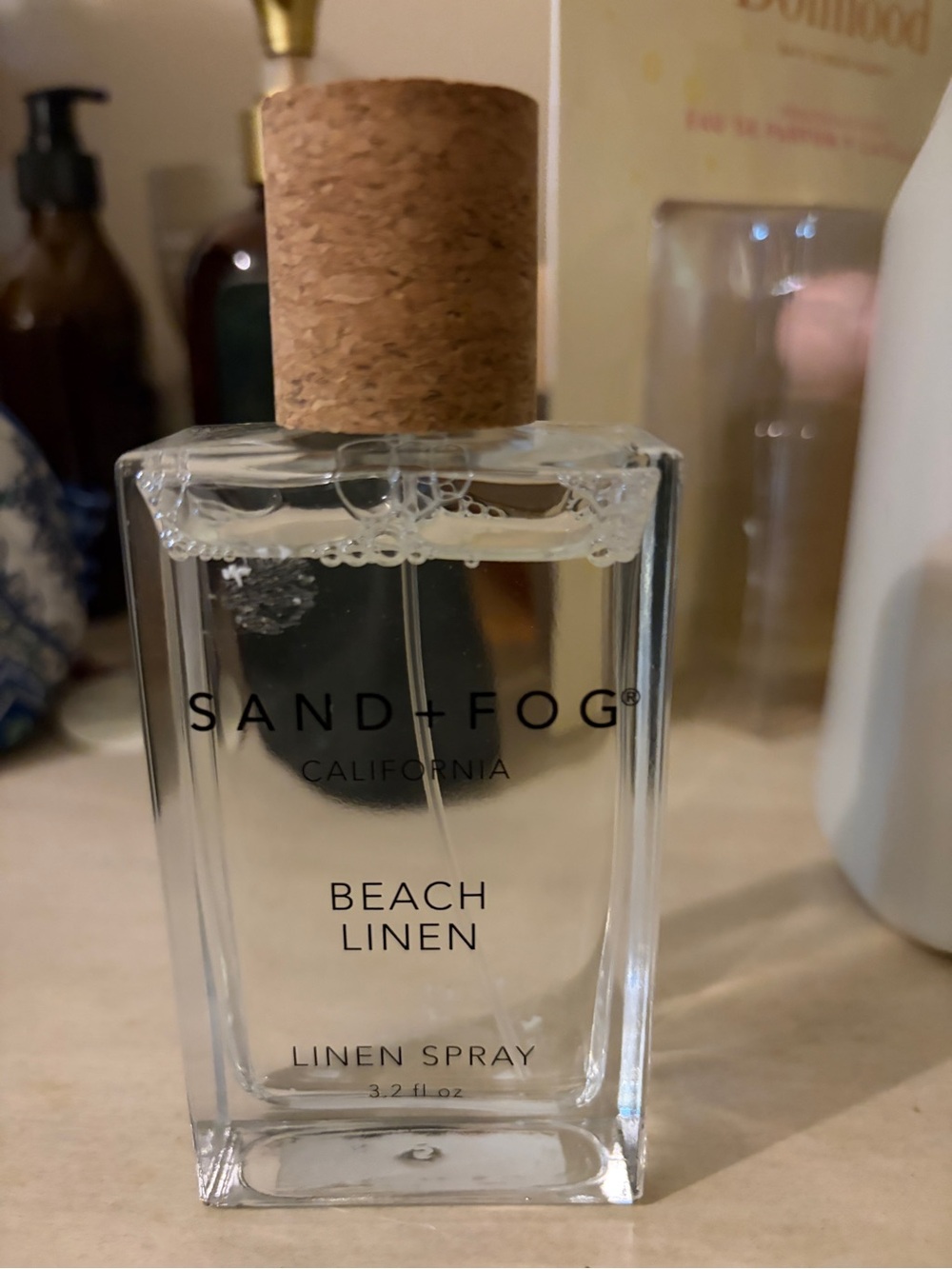 Sand + Fog Beach Linen Linen Spray — Clear